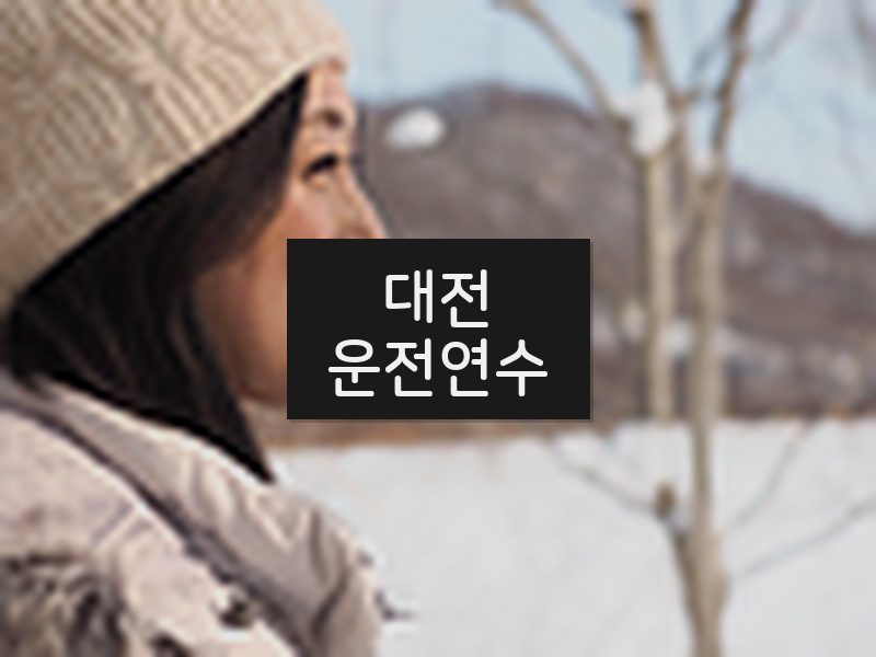 대전운전연수 후기