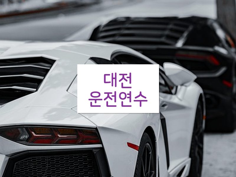 대전운전연수 후기