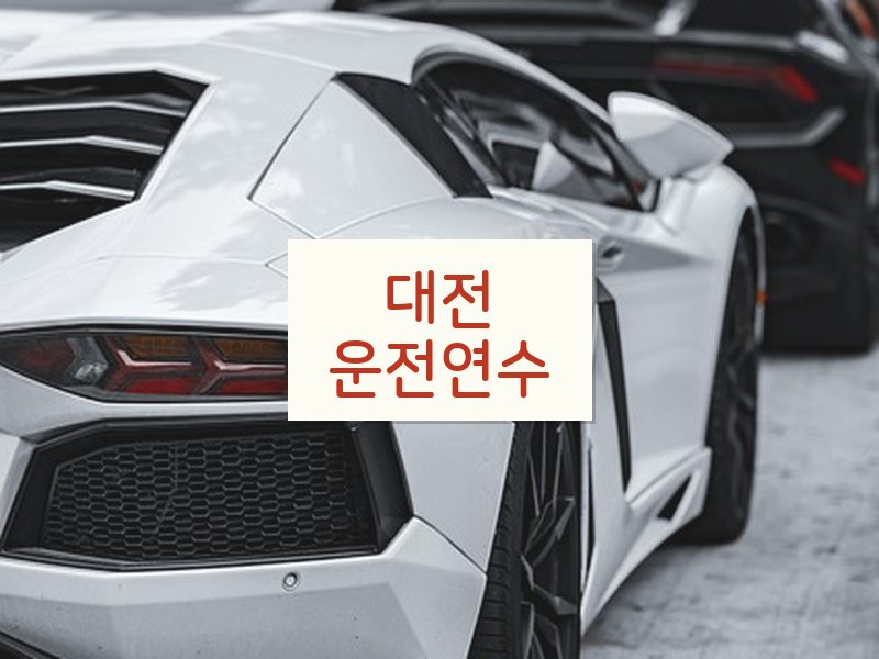 대전운전연수 후기