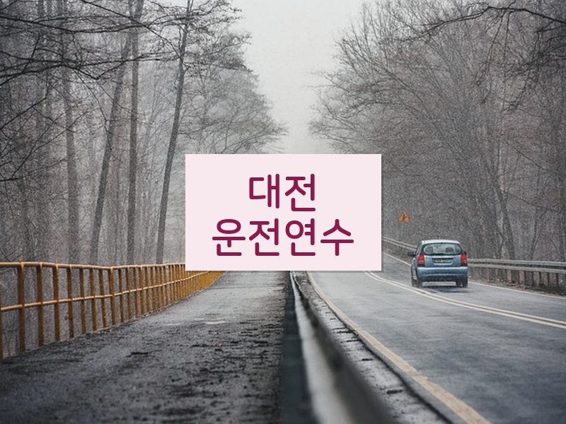 대전운전연수 후기