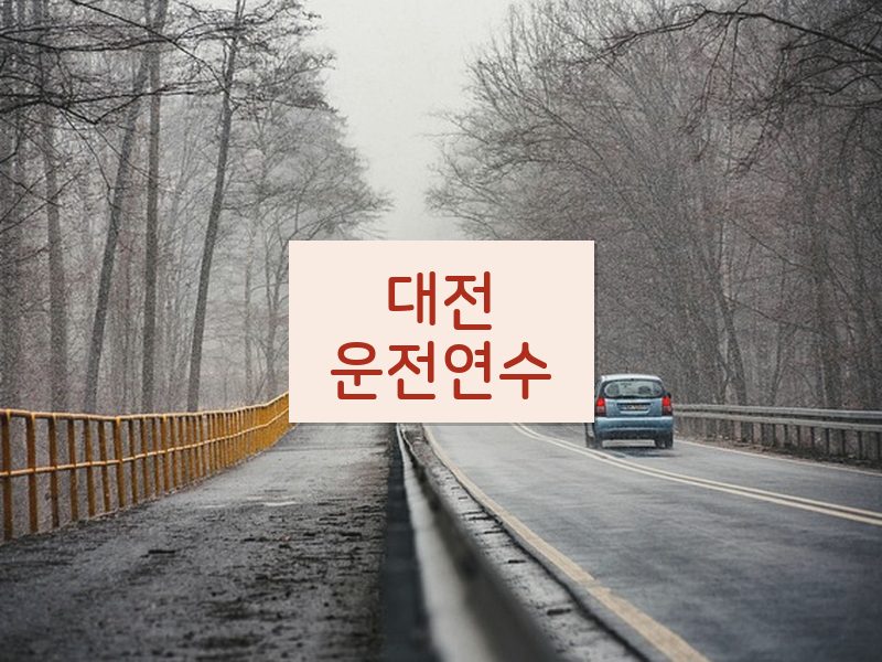 대전운전연수 후기