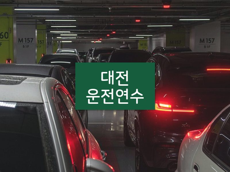 대전운전연수 후기