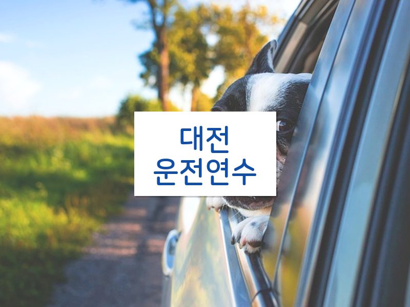 대전운전연수 후기