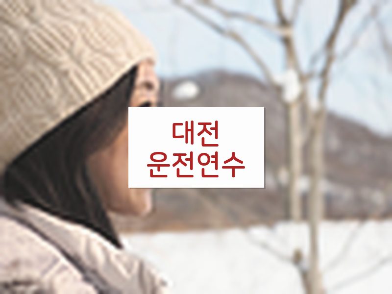 대전운전연수 후기