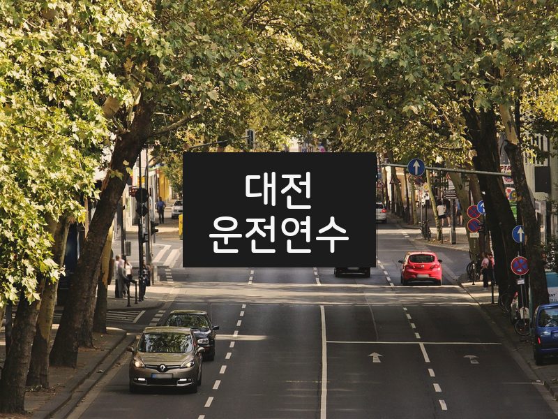 대전운전연수 후기