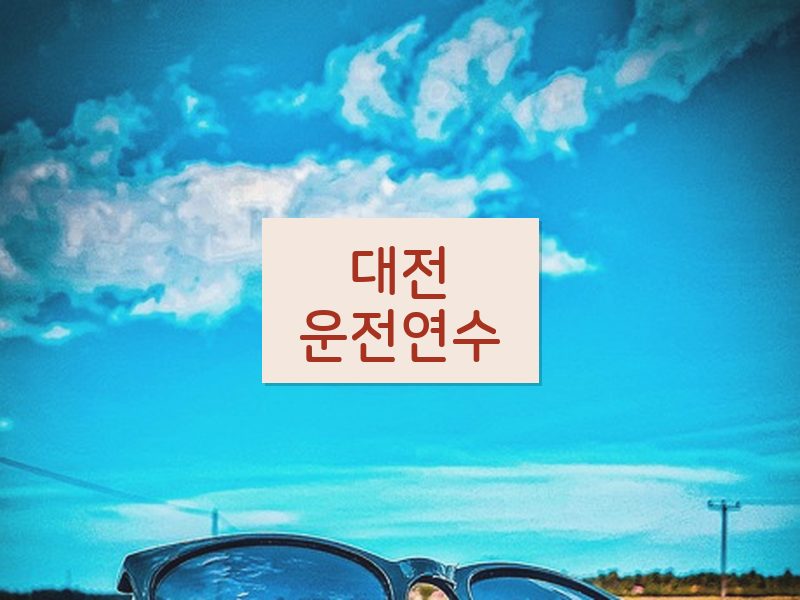 대전운전연수 후기