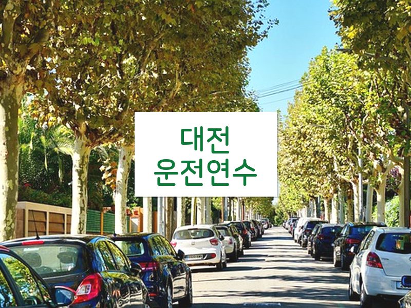 대전운전연수 후기