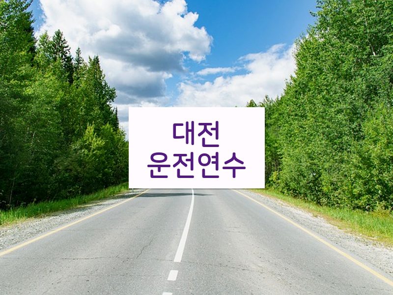 대전운전연수 후기