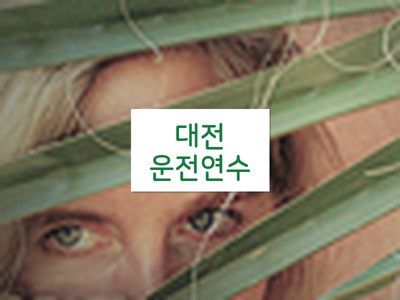 대전운전연수 후기