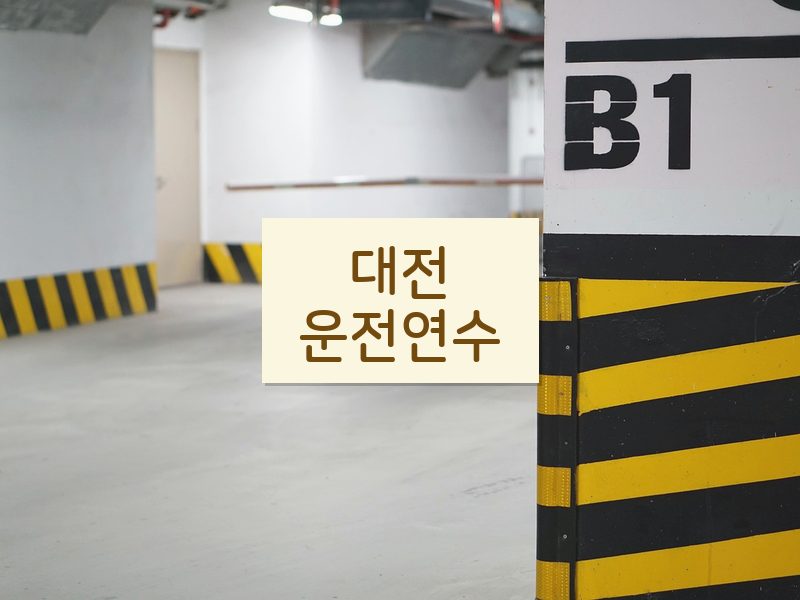 대전운전연수 후기