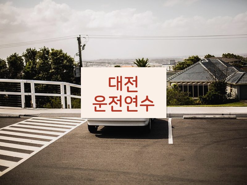 대전운전연수 후기