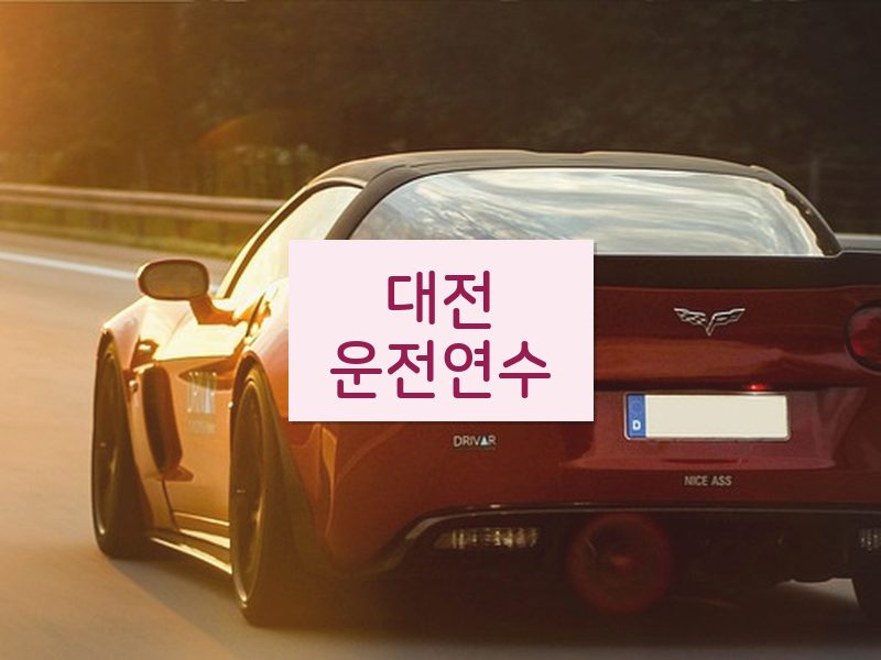 대전운전연수 후기