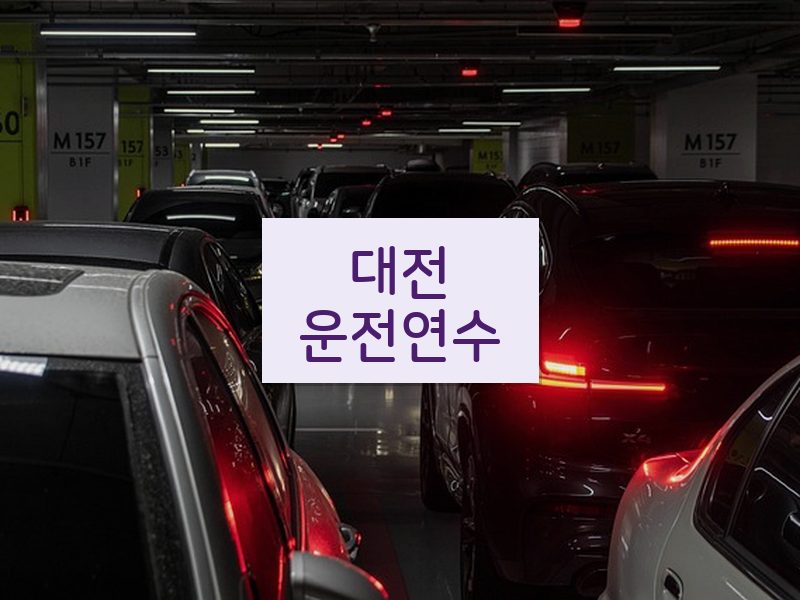 대전운전연수 후기