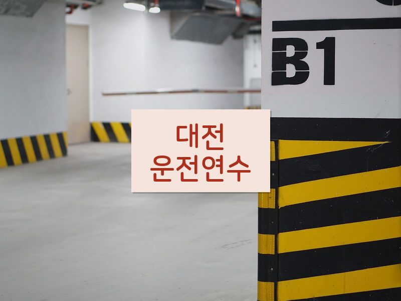 대전운전연수 후기