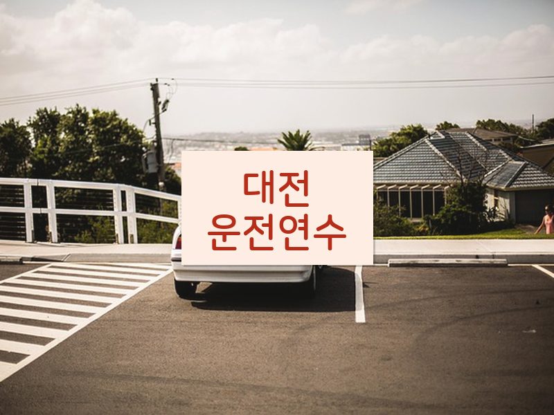 대전운전연수 후기