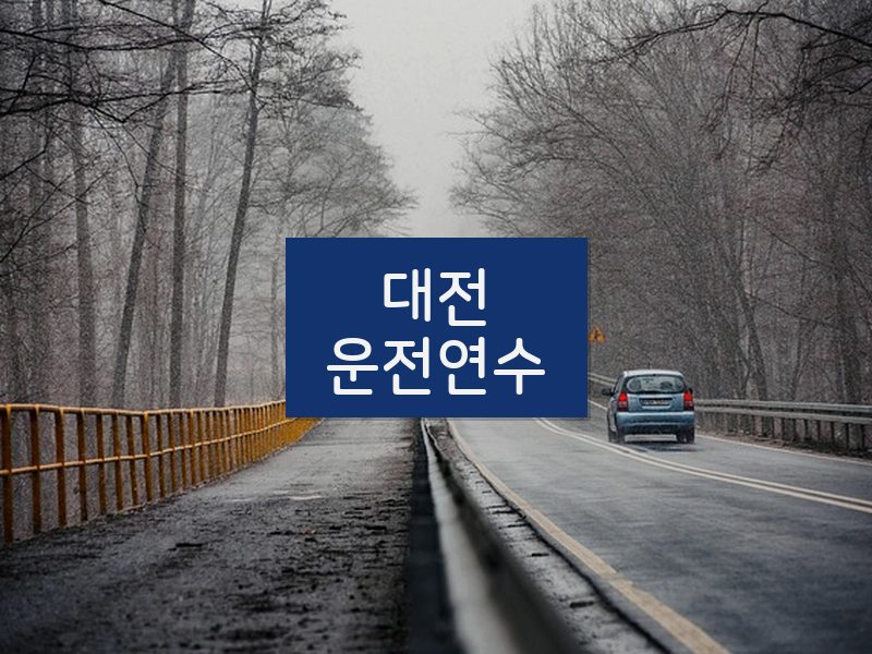 대전운전연수 후기