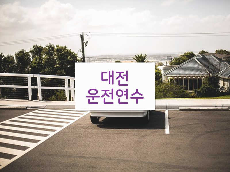 대전운전연수 후기