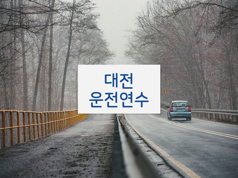 대전운전연수 후기