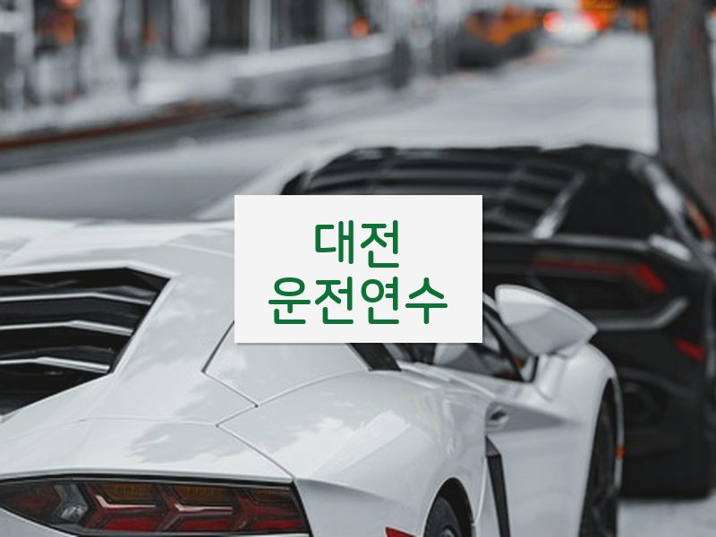 대전운전연수 후기