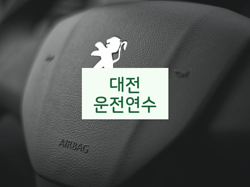 대전운전연수 후기