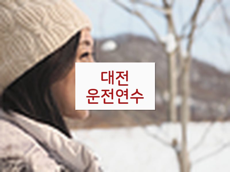 대전운전연수 후기