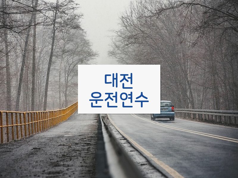 대전운전연수 후기